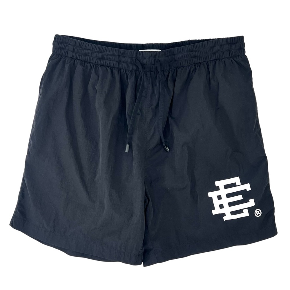 ERIC EMANUEL x Everest Isles EE Swim Trunks - Black 6" Inseam Swim Shorts sz M